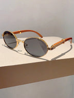 Óculos de Sol Oval Retrô
