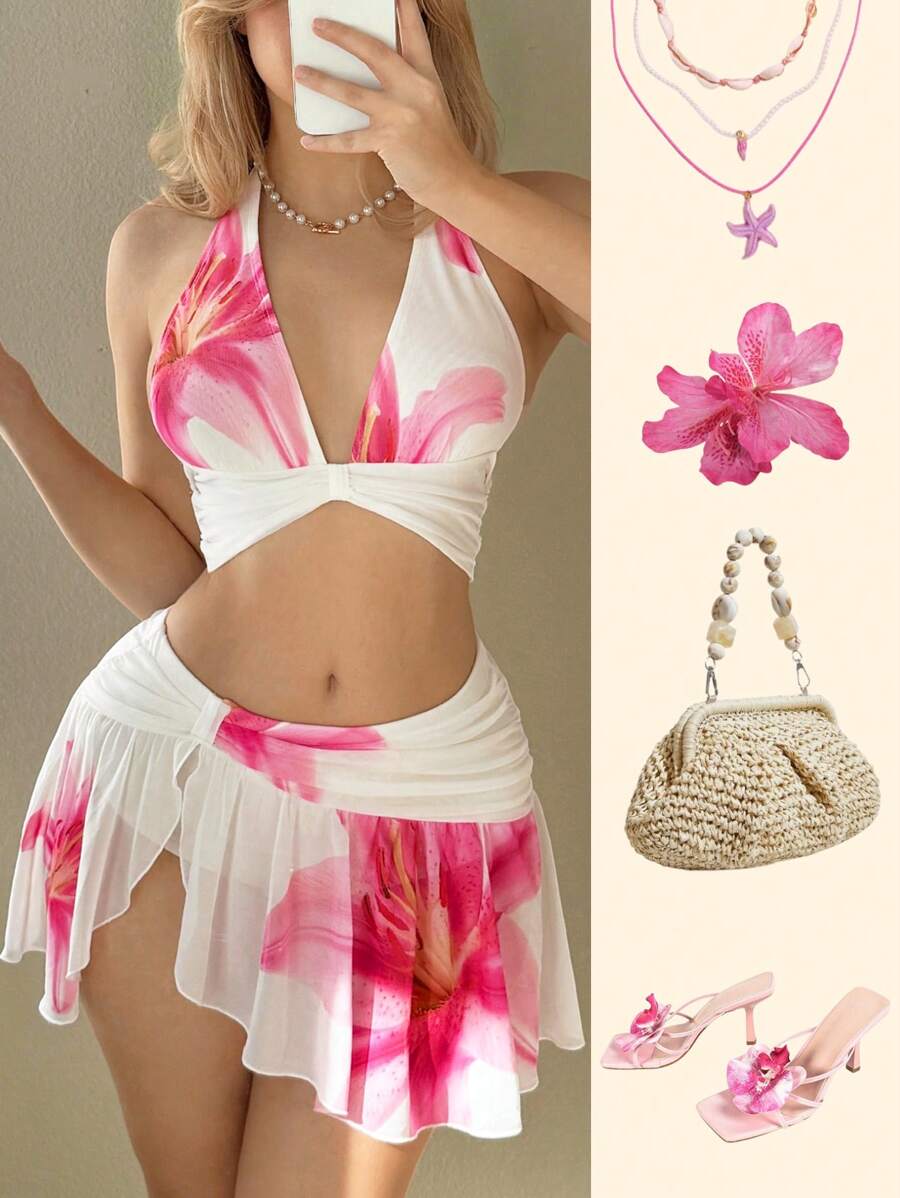 Conjunto Coral Crown