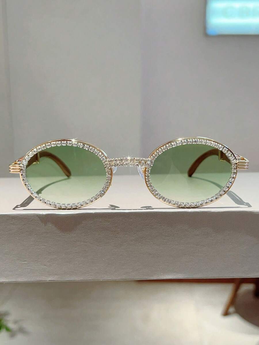 Óculos de Sol Oval Retrô