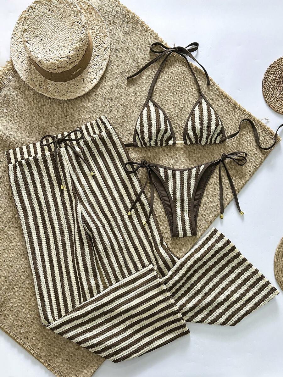 Conjunto Resort Crochê (3 Peças)