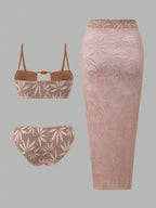 Kit Moda Praia Biquíni & Saia Maxi Elegance