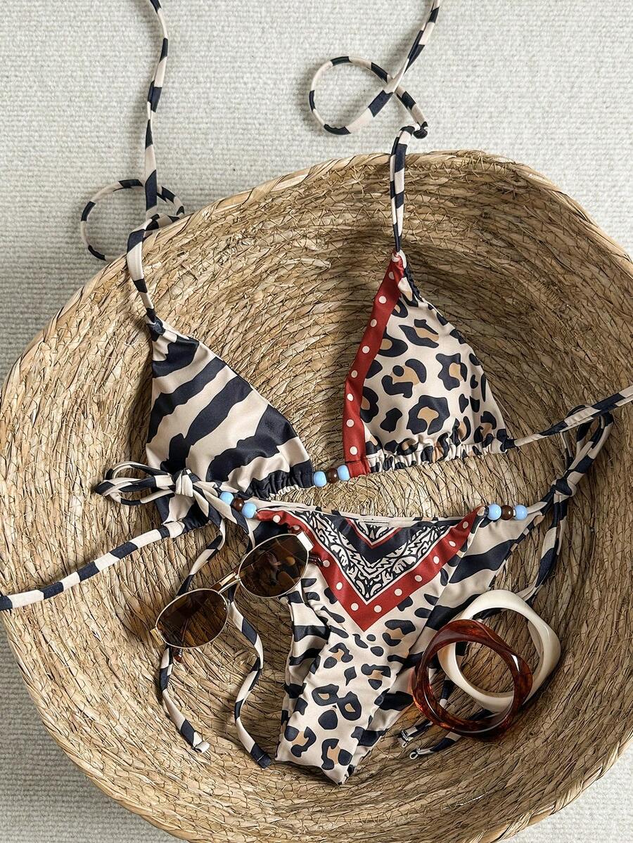 Biquíni Mix Animal Print Glow