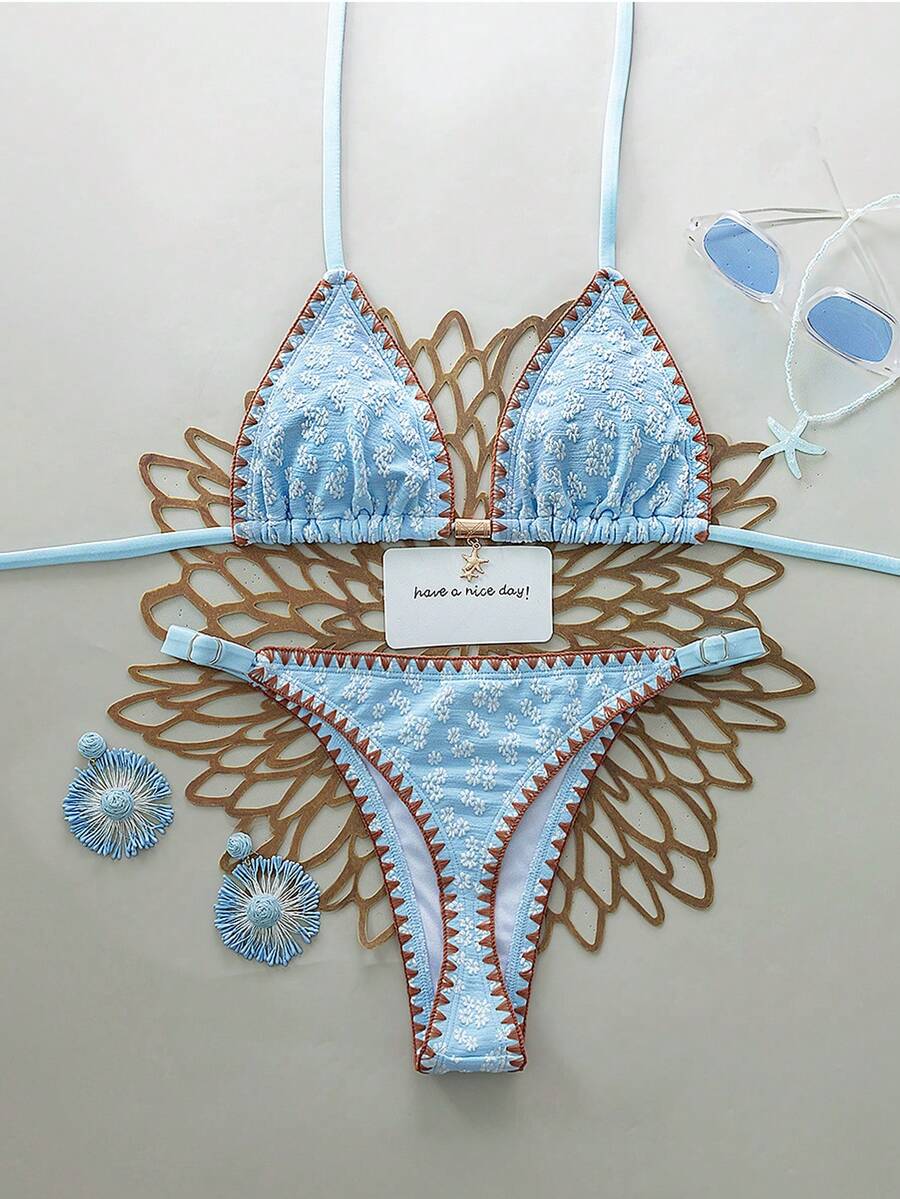 Biquíni Sereia com Detalhes Artesanais