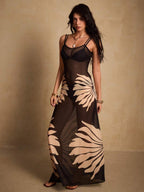 Vestido Resort Transparência Floral