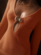 Vestido de Praia Tricot Sereia Modern