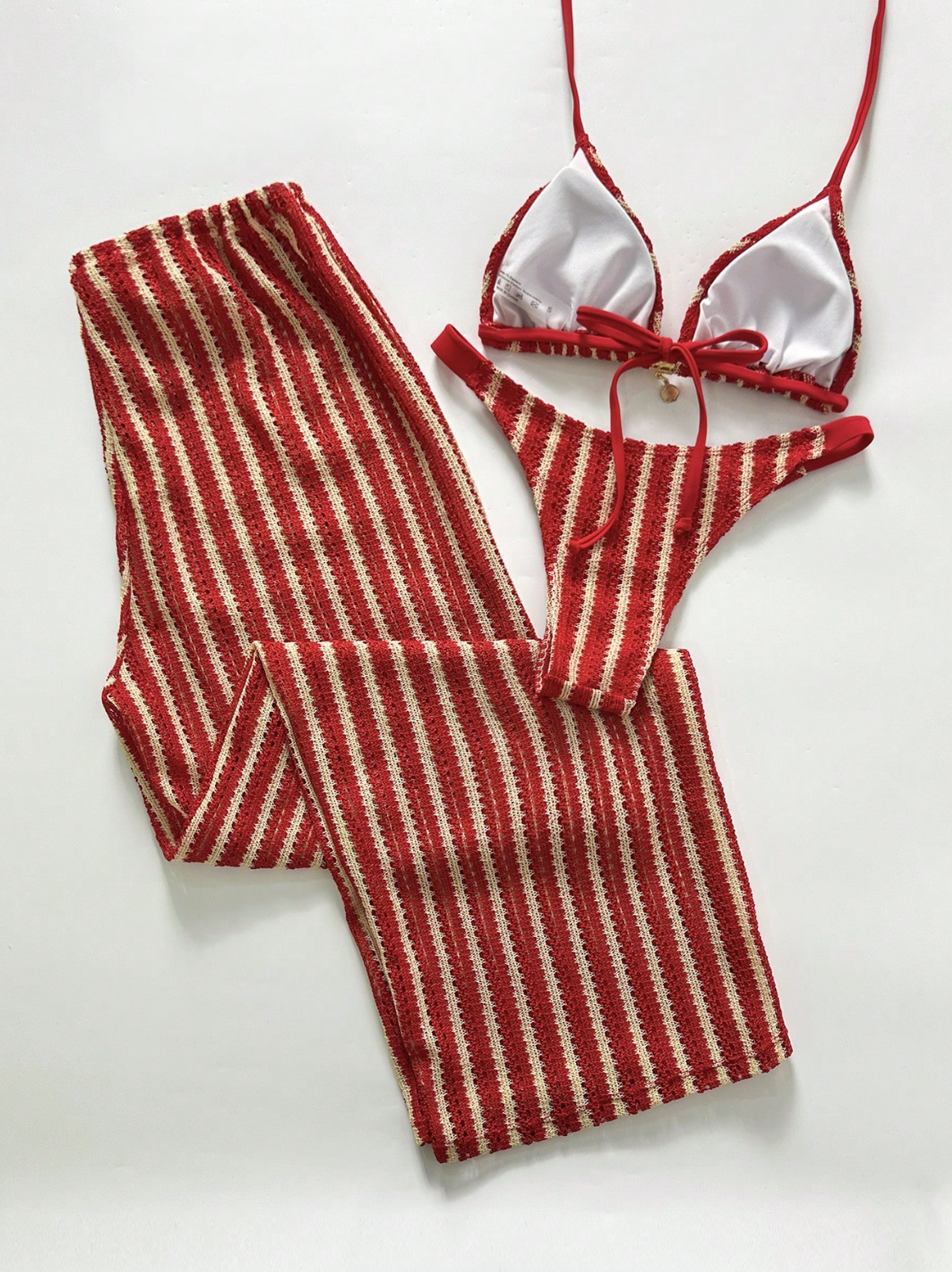 Conjunto Listrado Casual Confort