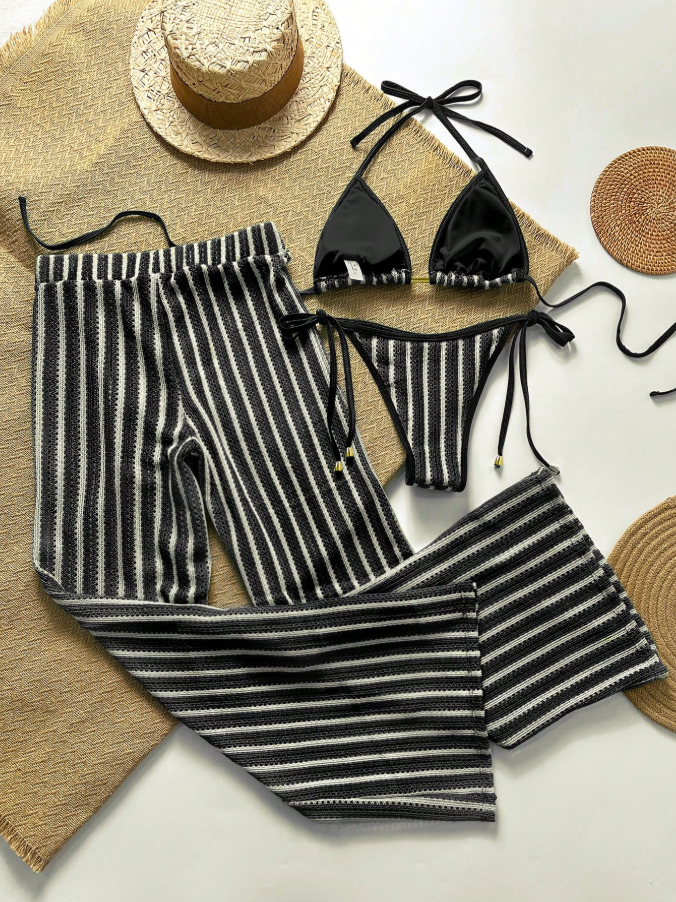 Conjunto Resort Crochê (3 Peças)
