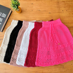 Saia Saída de Praia Crochê Lace Premium