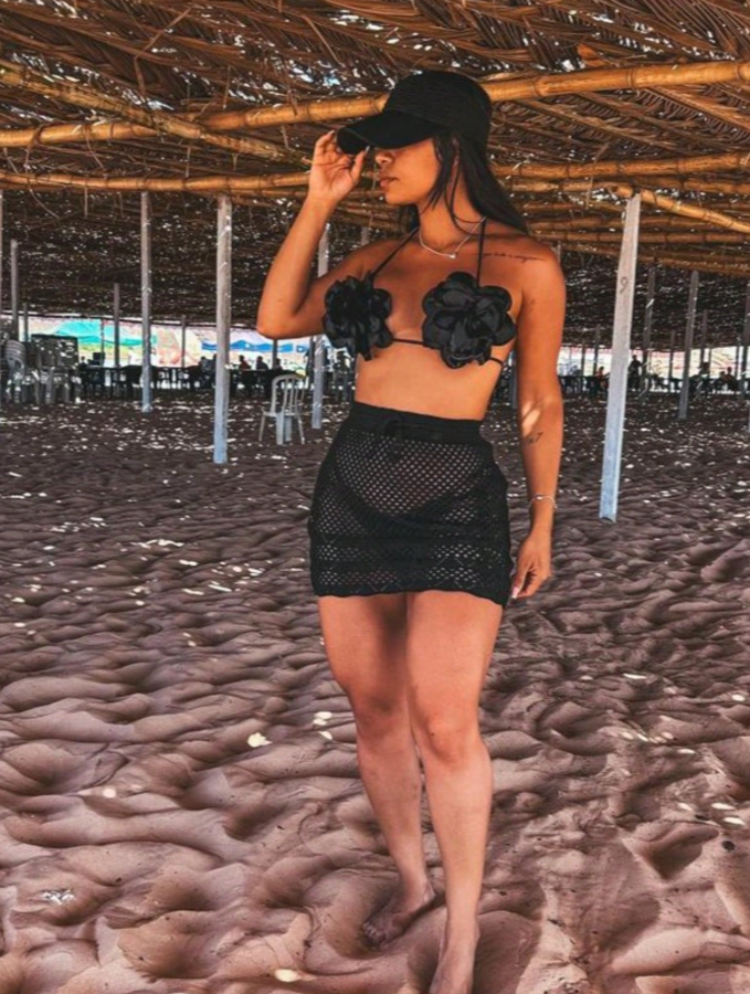 Saia Saída de Praia Crochê Lace Premium
