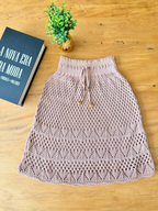 Saia Saída de Praia Crochê Lace Premium
