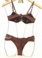 Saída Costeira Ruched Premium
