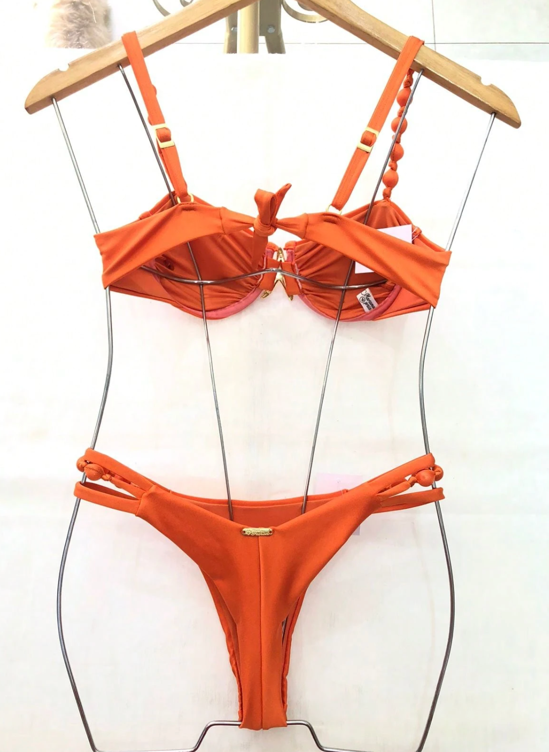 Saída Costeira Ruched Premium