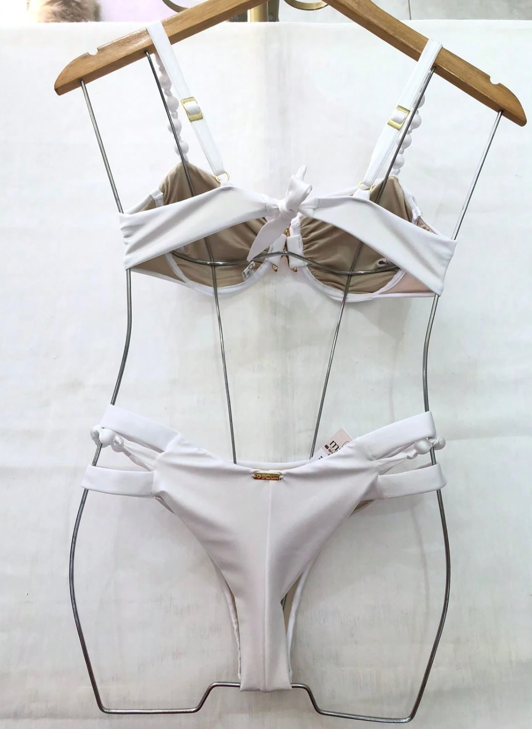 Saída Costeira Ruched Premium
