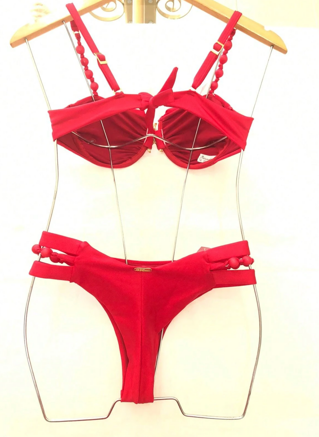 Saída Costeira Ruched Premium