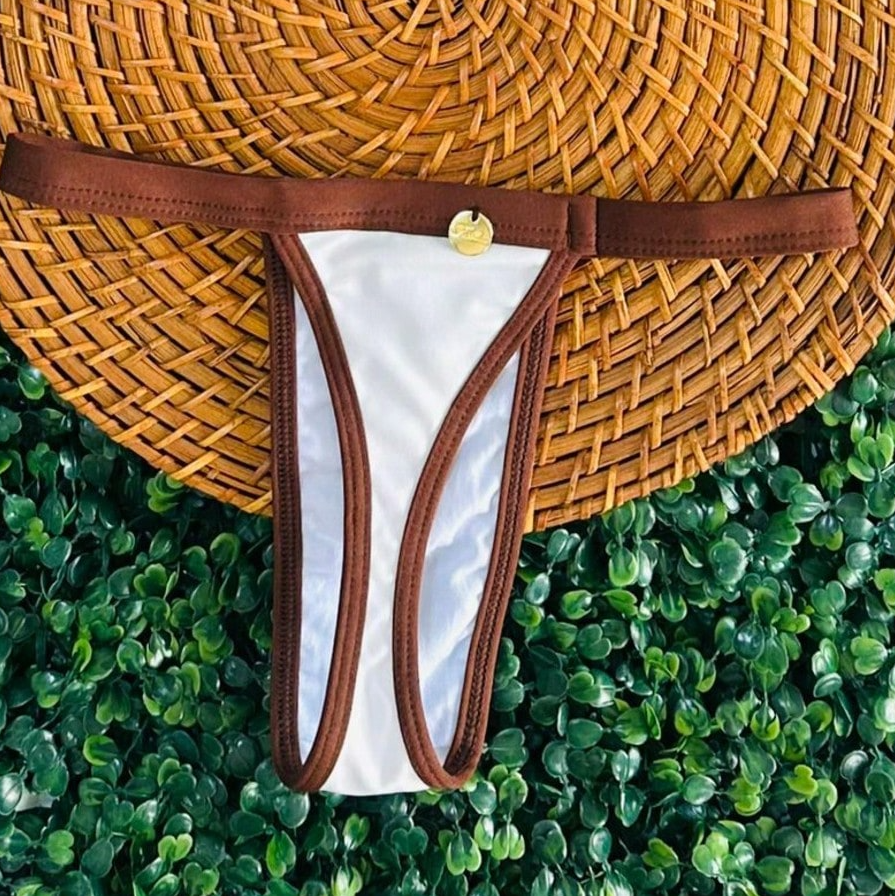 Biquíni Costeiro Bicolor Fit Premium